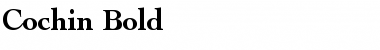 Cochin Bold Font