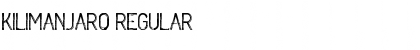 Download KILIMANJARO Font