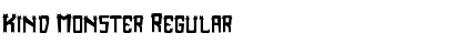 Download Kind Monster Font Download Kind Monster Font