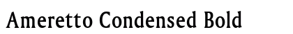 Ameretto Condensed Bold preview