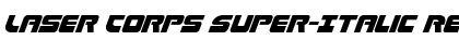 Download Laser Corps Super-Italic Font Download Laser Corps Super-Italic Font