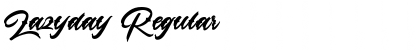 Lazyday Regular Font