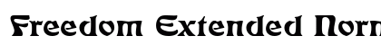 Freedom Extended Normal Preview