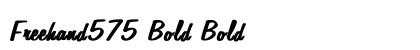 Freehand575 Bold Bold preview