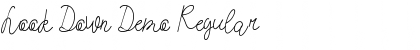 Download Look Down Demo Font Download Look Down Demo Font