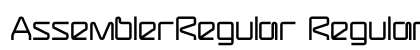 AssemblerRegular Regular preview
