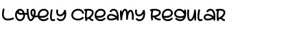 Lovely Creamy Font