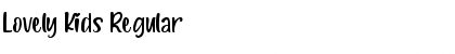Lovely Kids Font