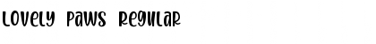 Lovely Paws Font