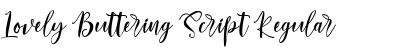 Lovely Buttering Script Font