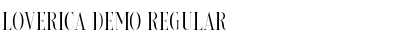 Loverica DEMO Font