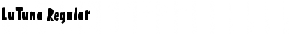 LuTuna Font