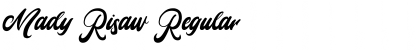 Download Mady Risaw Font