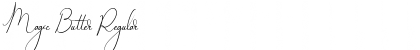 Magic Butter Font