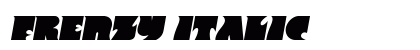 Frenzy Italic Preview