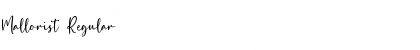 Mallorist Font
