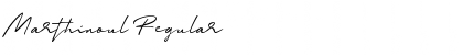 Marthinoul Font