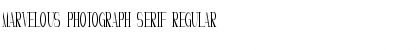 Marvelous Photograph Serif Font