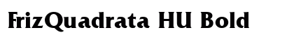 FrizQuadrata HU Bold preview