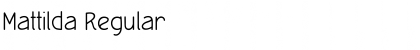 Mattilda Regular Font