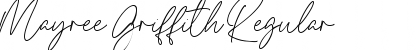 Download Mayree Griffith Font Download Mayree Griffith Font