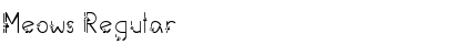 Download Meows Font Download Meows Font