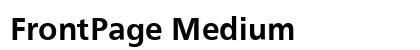 FrontPage Medium Preview