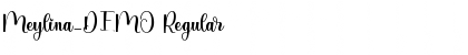 Download Meylina_DEMO Font Download Meylina_DEMO Font