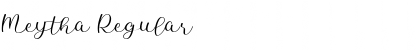 Download Meytha Font Download Meytha Font