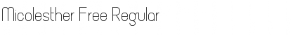 Download Micolesther Free Font