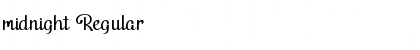 midnight Font