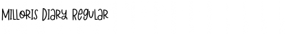 Download Milloris Diary Font