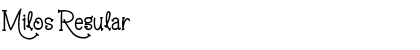 Download Milos Font Download Milos Font