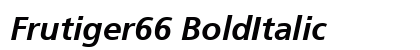 Frutiger66 BoldItalic preview