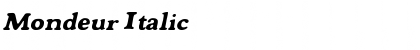 Download Mondeur Font