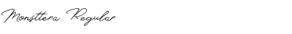 Monsttera Font