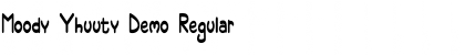 Download Moody Yhuuty Demo Font