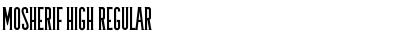 Download Mosherif High Font Download Mosherif High Font