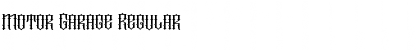 Download Motor Garage Font Download Motor Garage Font