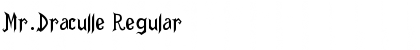 Mr.Draculle Font