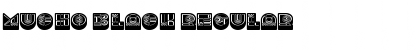 Mucho Black Font