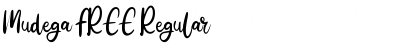 Mudega FREE Font