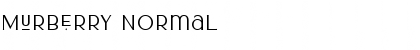 Murberry Font