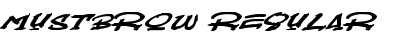 Mustbrow Font
