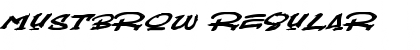 Mustbrow Font