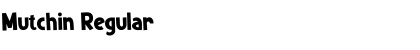Mutchin Font