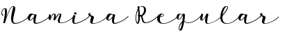 Namira Regular Font