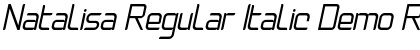 Download Natalisa Regular Italic Demo Font Download Natalisa Regular Italic Demo Font