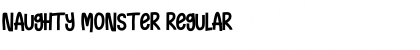 Download Naughty Monster Font