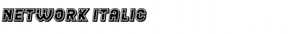 Network Italic Font Network Italic Font